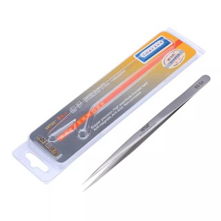 แหนบคีบคุณภาพสูง ปากคีบสำหรับคีบอะไหล่ ไอซี High Precision Tweezers VETUS SS-SA 7-SA Tweezers  Electronics Repair Tools