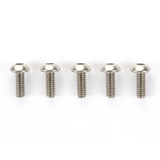 [ชุดแต่งรถบังคับ] TAMIYA 54421 OP.1421 2x5mm Titanium Round Head Socket Screw (5pcs.) ชุดแต่งทามิย่าแท้ rc