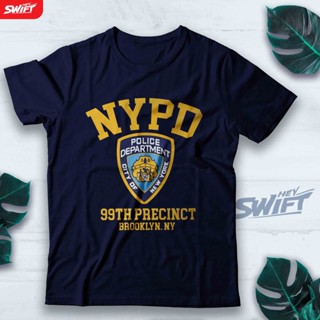 เสื้อยืด พิมพ์ลาย Nypd NEW YORK POLICE DEPARTMENT DISTRO สําหรับผู้ชาย