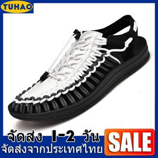 AONE ( ไทยแลนด์สปอต : พร้อมส่งจากไทย）รองเท้าแตะผู้ชายและผู้หญิงรุ่น sandals SD31 รองเท้าทอ รองเท้าปีน