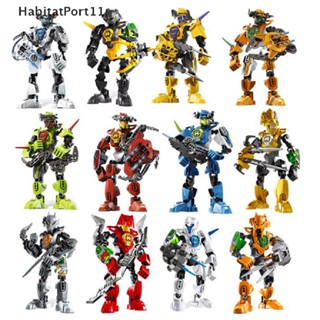 Habitatport ของเล่นโมเดลหุ่นยนต์ Star warrior soldier bionicle hero factory