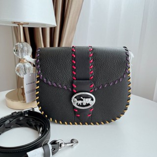 🆕️กระเป๋าสะพายCOACHGEORGIE SADDLE BAG (COACH C5791)