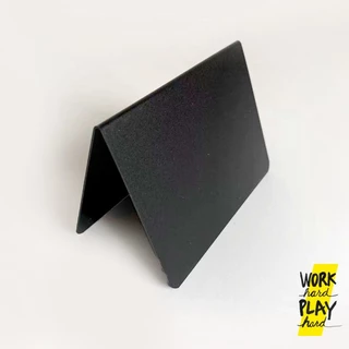 WHPH Shop ป้ายราคา DIY เขียนข้อความเองได้ ลบแล้วเขียนใหม่ได้ ป้ายตั้งโต๊ะ สไตล์ minimal
