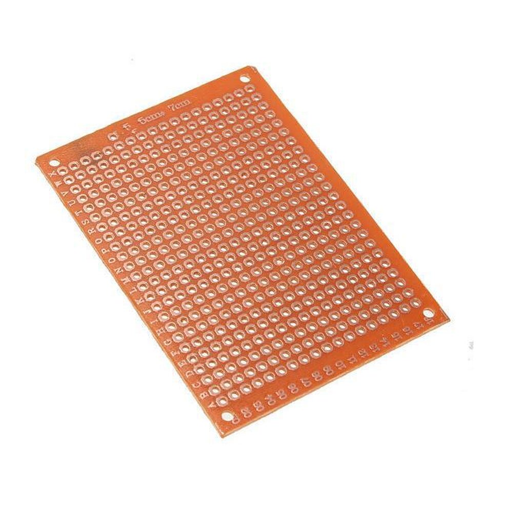 5*7cm Universal PCB Prototyping Board (เหลือง)