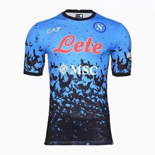 เสื้อกีฬาแขนสั้น ลายทีมชาติฟุตบอล Napoli Halloween Special Edition Jersey ไซซ์ S - XXL 22 AAA