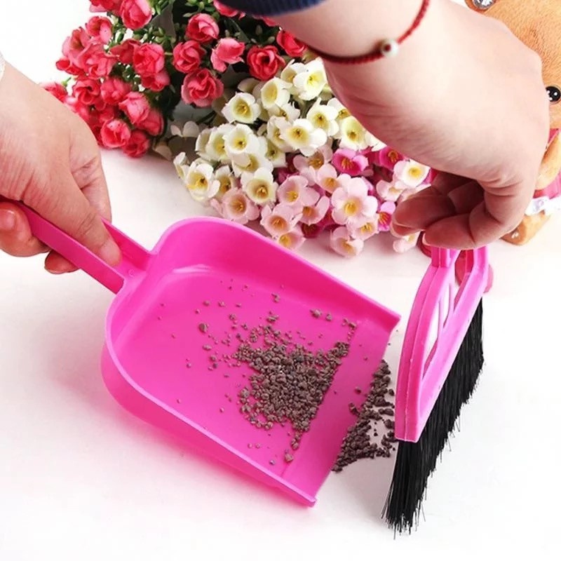 MINI BROOM SET MULTIPURPOSE MINI BROOM DUSTPAN SET รถ DUST BROOM KEYBORD HOME FURNITURE