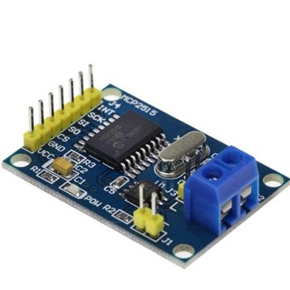 โมดูลแปลง CAN bus เป็น SPI bus MCP2515 SPI CAN Bus Controller and Driver Module