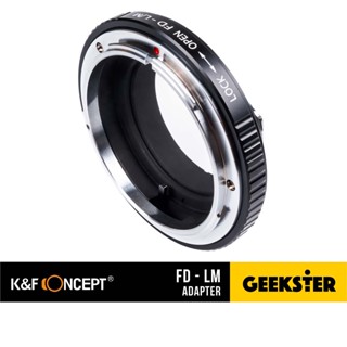 K&amp;F Canon FD FL - Leica M เมาท์แปลง สำหรับ Techart Pro LM-EA7 / LM-EA9 ไลก้า M Adapter  ( KF FD-LM / FD-Leica M )