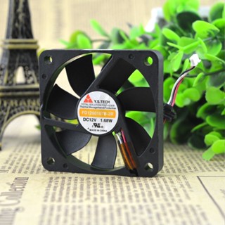 Sz ของแท้ FD1260107พัดลม B-2R DC12V 1.68W 6010
