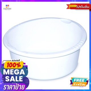 LOTUSS กะละมัง 4.5 LT ขาว #473WLOTUSS WASH BASIN WHITE 4.5LT #473W