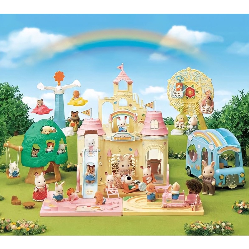 🏠 บ้านต้นไม้สุดหรรษา พร้อมตุ๊กตาเบบี้กระรอกวอลนัท ซิลวาเนียนแท้ Baby Tree House - Walnut Squirrel : Sylvanian บ้านตุ๊กตา - รูปที่ 7