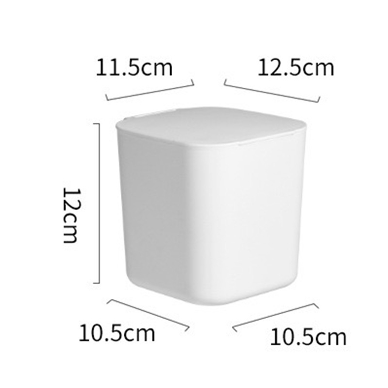 Goody Home ถังขยะพร้อมฝาปิดขนาดเล็ก แบบตั้งโต๊ะ หรือใช่ในรถทั่ว ๆ ไป - รูปที่ 6
