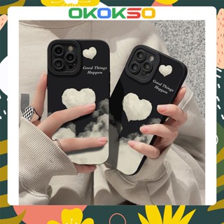 เคสโทรศัพท์มือถือคู่รัก แบบนิ่ม กันกระแทก ลายการ์ตูนเมฆ หัวใจ สําหรับ OPPO Reno8 Reno7pro reno6 7z 5 R17 A72 A9 2020 4Z 5G 2F F11 A31 F9 A3S Findx3pro Findx5pro