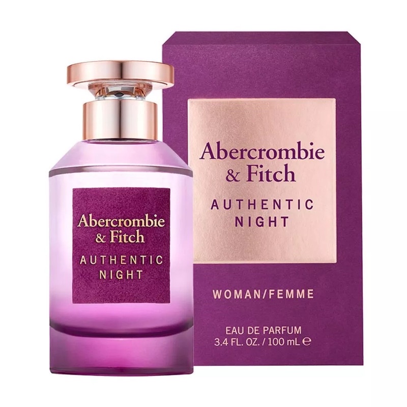 น้ำหอม  Abercrombie &amp; Fitch Authentic Night Femme edp 100ml