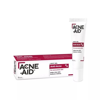 Acne-Aid Anti-Acne Spot Gel For Acne-Prone Skin แอคเน่-เอด เจลแต้มสิว สำหรับสิวอุดตัน สิวอักเสบ 10 กรัม