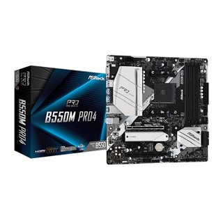 ASRock MAINBOARD B550M-PRO4 Model : B550M-PRO4