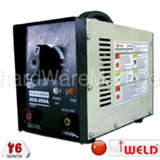 เครื่องเชื่อม200am. IWELD tranformer weld AC-arc200 เครื่องเชื่อมเหล็กรุ่นตามหา คอยส์ทองแดงทนทาน 220v กระแสไฟ200am