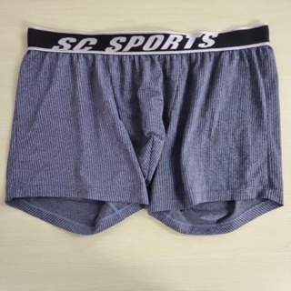 SC Sports boxer กางเกงชั้นในชายมือสอง ทรงบ็อกเซอร์ 📌Size L เอว 33-36”📌เนื้อผ้าpolyester📌สีอาจผิดเพี้ยนจากของจริงเล็กน้อย