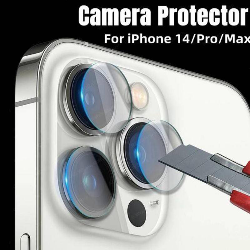 กระจกนิรภัยกันรอยเลนส์กล้อง สําหรับ iPhone 14 13 Pro Max Mini Plus 14pro 13pro 14 Plus 13 Mini
