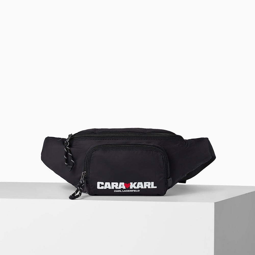 Karl Lagerfeld - CARA LOVES KARL PACKABLE BUM BAG 226W3011 กระเป๋าคาดอก