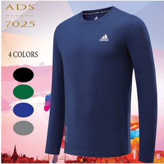 ใหม่ล่าสุด เสื้อกีฬา เสื้อออกกำลังกายแขนยาว เสื้อกีฬาฬาแขนยาว รุ่น ADS 7025