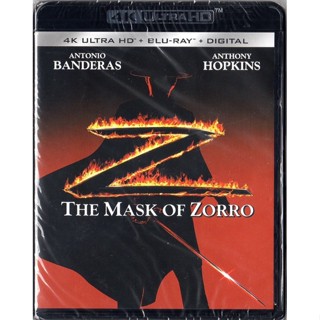 [Pre-Order] The Mask of Zorro (4K Ultra HD + Blu-ray + Digital HD แผ่นแท้)