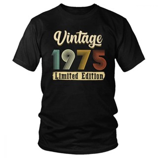 เสื้อทหาร Klassieke วินเทจ 1975 เสื้อยืดแมนเนน คอร์เต มูว์ เวอร์จาร์แดกส์คาโด เสื้อยืดลําลอง Zacht Katoenen สลิม ฟิต ตี้