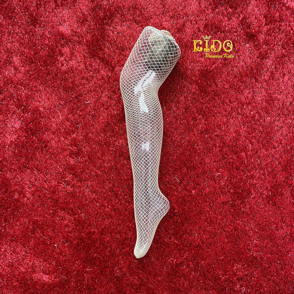 ถุงน่องเด็ก(หน้าร้านอยู่รัชดา)L202 สีเนื้อ ถุงน่องตาข่าย