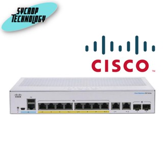 CBS350-8FP-E-2G-EU Switch Cisco Business 350 Series 8G PoE+/2SFP or 2G ประกันศูนย์ เช็คสินค้าก่อนสั่งซื้อ