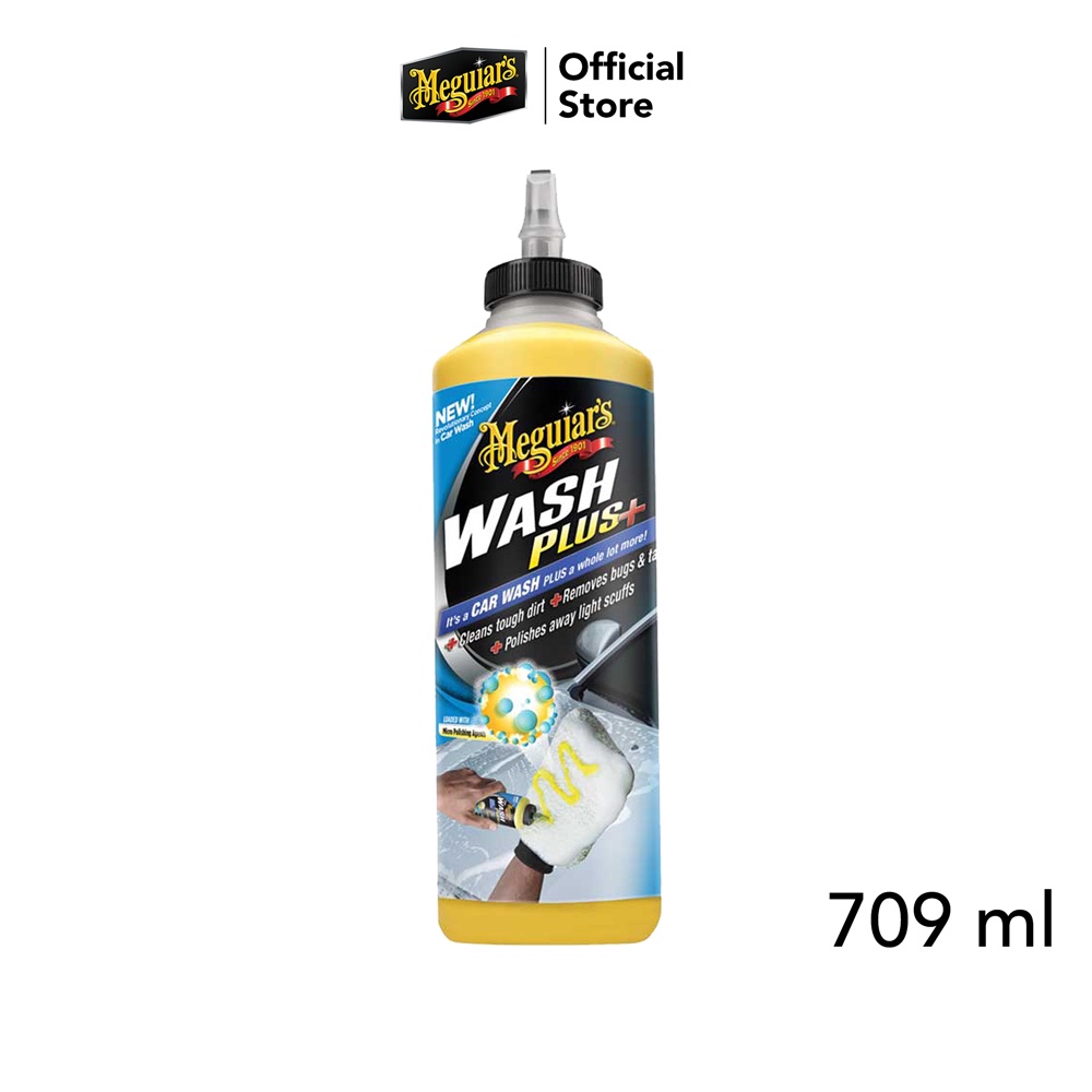 Meguiar's G25024 WASH PLUS+ แชมพูล้างรถ วอช พลัส+ ขนาด 709 มิลลิลิตร