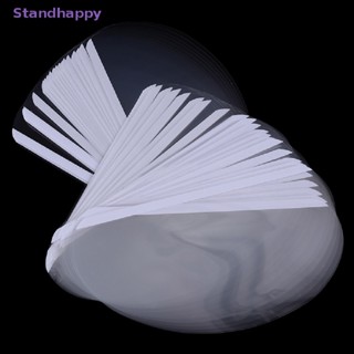 Standhappy ใหม่ ที่ครอบหน้าผาก แบบใส และหน้ากากปิดตา สําหรับย้อมสีผม ตัดผม กรรไกร