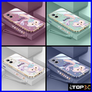 เคส Vivo Y22 Vivo Y22S Y35 V25 V25E Y15S Y01 Y01A Y30 5G Y21 Y21T Y22S Y33S T1X Y33T Y16 V25 Pro Y20 Y12S Y20S Y11 Y17 Y15 Y12 เคสโทรศัพท์มือถือ ลายการ์ตูนกระต่าย StellaLou สําหรับ TZ