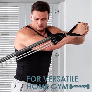 ฟรี..คลิปสอน ยางยืดออกกำลังกาย แรงต้าน 150 200 ปอนด์ homegym hemmer resistance band