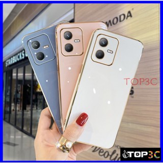 เคส Vivo Y22 Vivo Y22S V25 Y35 V25 Pro Y02S Y15S Y01 Y16 เคสโทรศัพท์มือถือแฟชั่น ขอบตรง สําหรับ ZB