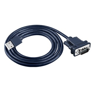 R* อะแดปเตอร์สายเคเบิล USB เป็น RS232 Serial พอร์ต USB DB9 Pin RS232 สําหรับ Windows 7 8 10 1 2 ม.