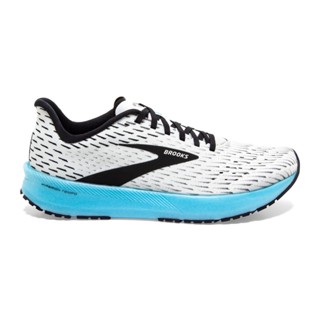 Brooks Hyperion Tempo รองเท้าวิ่งถนน ผู้ชาย สีขาวฟ้า แบบหน้าปกติ