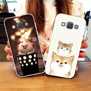 เคสซิลิคอน TPU นิ่ม ลาย 3 สําหรับ Samsung A3 A5 A6 A7 A8 A9 Star Pro Plus E5 E7 2016 2017 2018 NMN