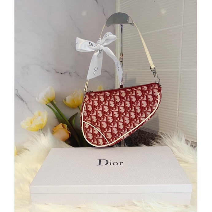 Dior saddle vintage - Red🍒