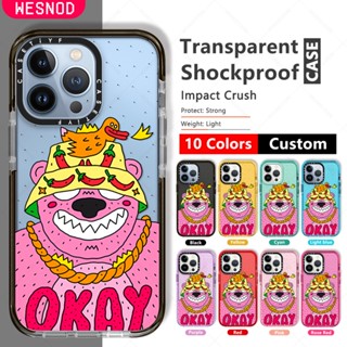 กันกระแทกใสแข็งบางใสแฟชั่น Case เคสโทรศัพท์มือถือ ลายตัวอักษร It Ok by Sancho สําหรับ Iphone 15 14 11 12 Pro Max 13 X Xs XR 7 8 Plus Miniซิลิโคนนิ่มเคส tpu คุณภาพสูงยี่ห้อใสขอบเรียบโทรศัพท์มือถือฝาปิด Tifyอุปกรณ์เสริมสำหรับ