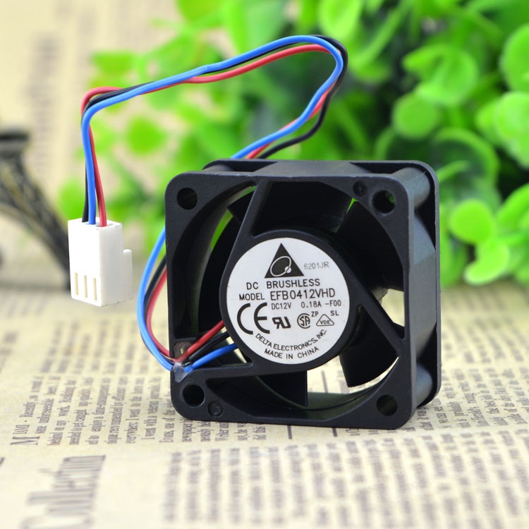 YY 4 CM 1U SERVER FAN 4020 12V 0.18A EFB0412VHD
