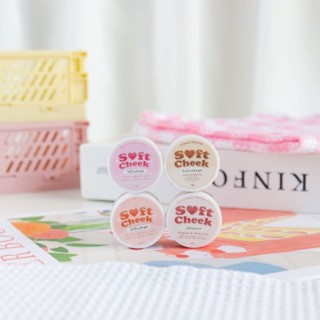 🌼 บรัชมูสเนื้อวิปครีม วิปปิ้ง บรัชมูส Soft Cheek Baby Pink บรัชมูส บาร์บี้ Honey Kiss ฮันนี่คิสบาล์ม Velenta Skincare