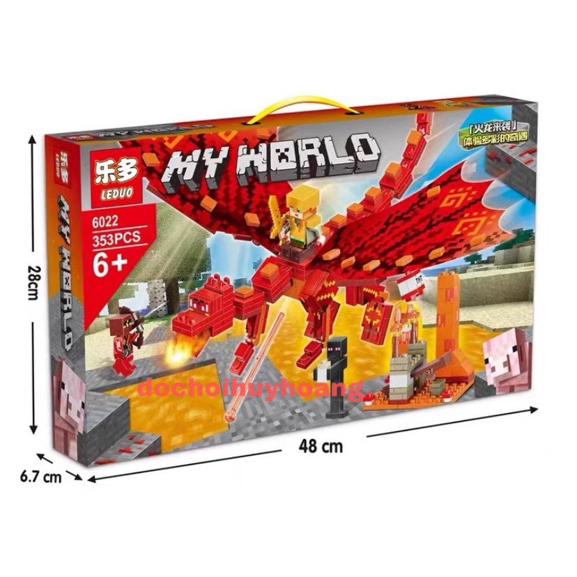 ประกอบปริศนามังกรไฟ 6022