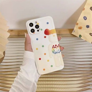 สอบถามก่อนกดสั่ง เคสหมี เคสสีขาว เคสสีรุ้ง เคสนูน เคสbearbrick เคสkaws เคสจุด ลายจุด สีรุ้ง เคสโทรศัพท์ พร้อมส่งจากไทย