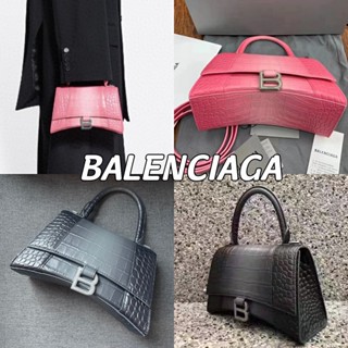 พรี ราคา9500 Balenciaga Hourglass S กระเป๋าสะพาย กระเป๋าแฟชั่น