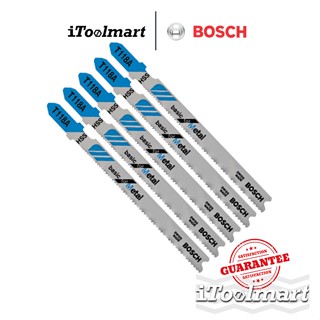 BOSCH T118A ใบจิ๊กซอร์ตัดเหล็ก (แพ็คละ 5 ใบ)