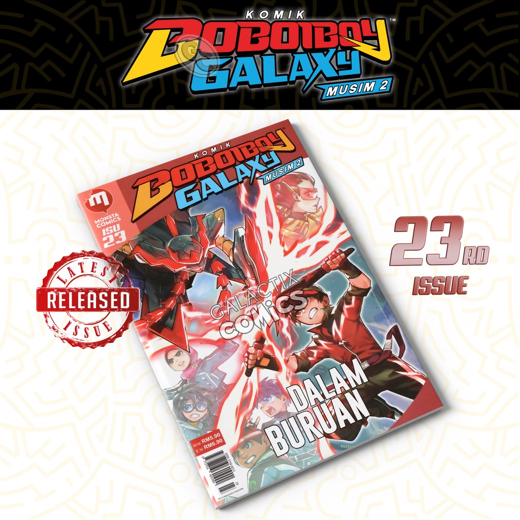 Comic BoBoiBoy Galaxy Season 2 Issue 23