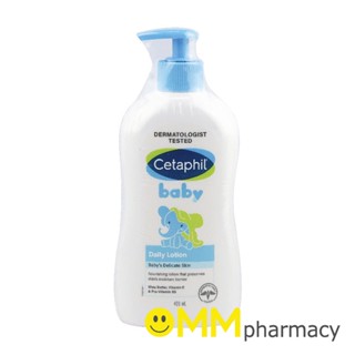 CETAPHIL BABY LOTION 400 ml. / ขวด  ผลิตภัณฑ์บำรุงผิวหน้าและผิวกายเด็ก