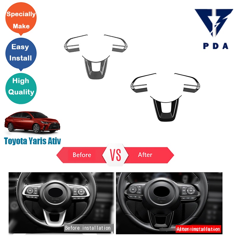 ฝาครอบพวงมาลัย Toyota Yaris / Ativ ปี 2017-2022