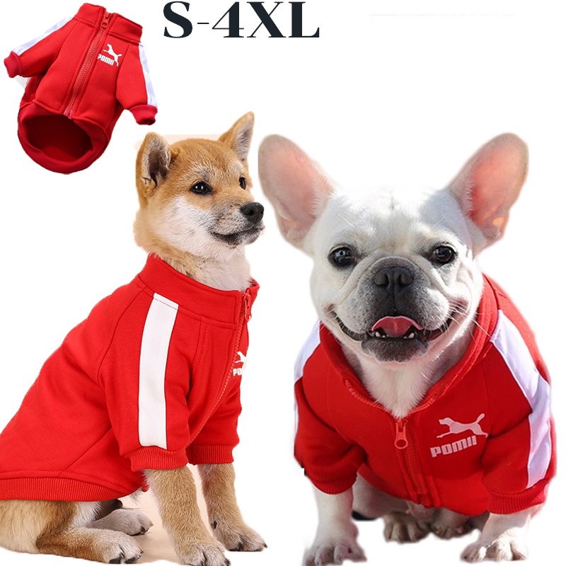 พร้อมส่ง เสื้อแมว มีฮู้ด S-4XL เสื้อผ้าสำหรับหมาและแมว