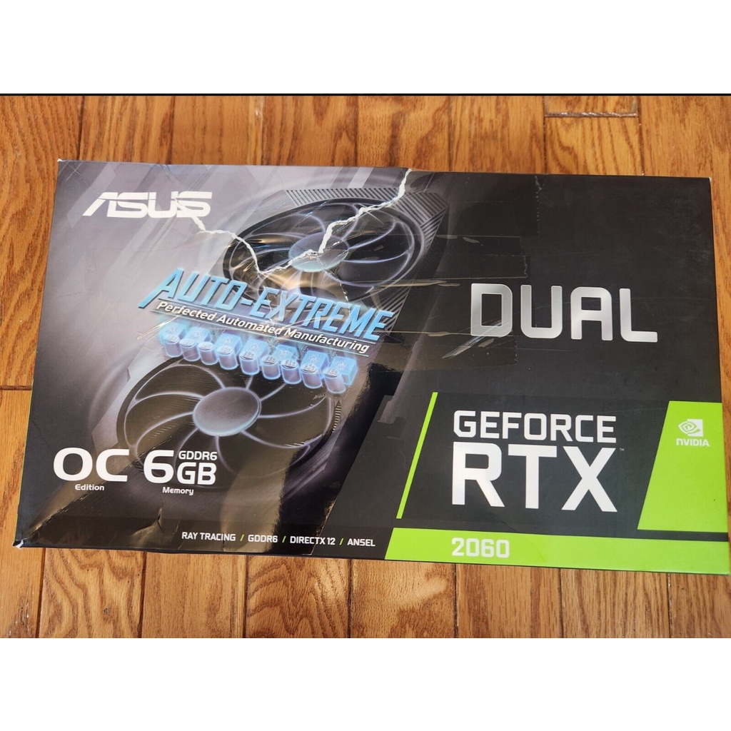 ASUS Dual GeForce RTX 2060 06G-EVO Video Card - NEW